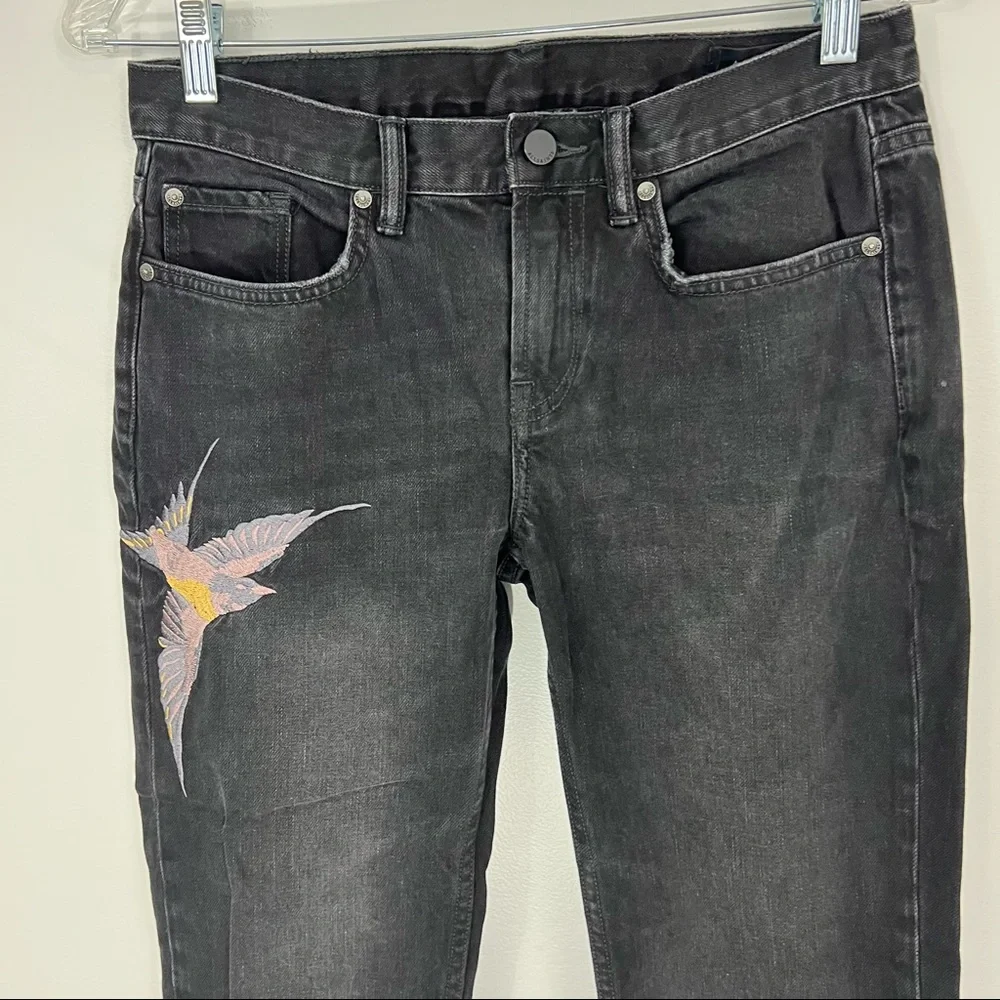 All Saints Birds Cropped Boy Jeans 26